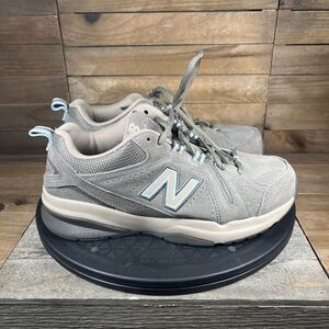 New Balance 608 Women's Size 7.5 Wide D Cross Trainer Shoes Brown Suede Lace Up